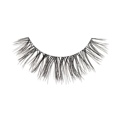 Fiza fluttery lashes showcasing bold yet natural volume for subtle glamour and eye enhancement.